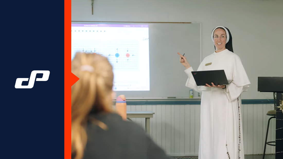 MDSA Sister Albertine DPM YouTube Thumbnail Template